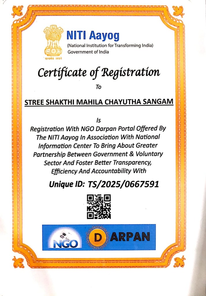 NITI Aayog - NGO Darpan Registration